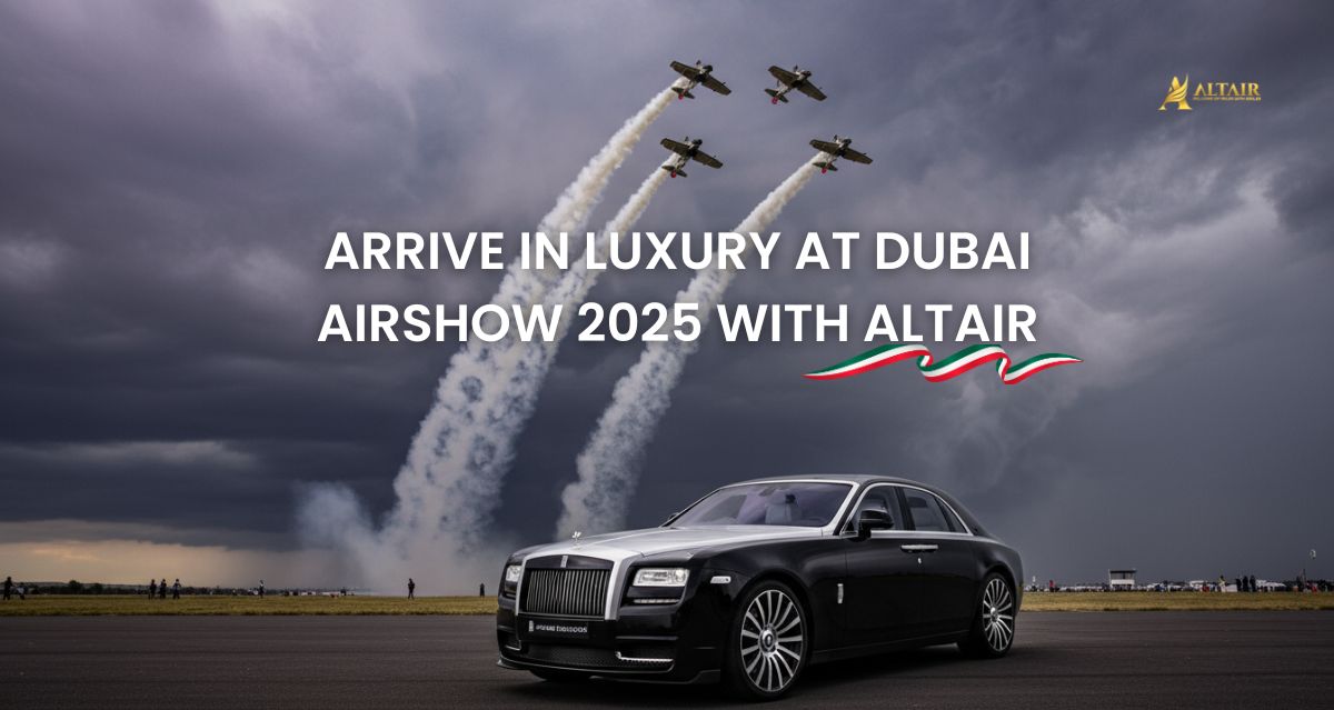 ARRIVE IN LUXURY AT DUBAI